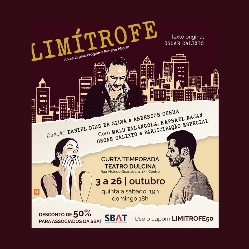 "Limítrofe" aborda saúde mental no Teatro Dulcina
