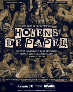 Homens de Papel de Plínio Marcos no Eugênio Kusnet.