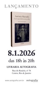 Lançamento do livro sobre a atriz Antônia Marzullo.