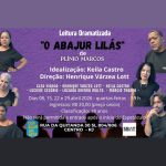 Leitura dramatizada de Plínio Marcos no Balaio das Artes no RJ