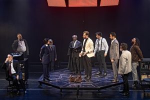 Dan Stulbach em "O Mercador de Veneza" de Shakeaspeare, no Teatro TUCA em São Paulo (SP) - Foto: Ronaldo Gutierrez.