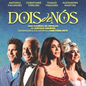 Peça "Dois de Nós" com Antonio Fagundes. Foto: Renata Casagrande.
