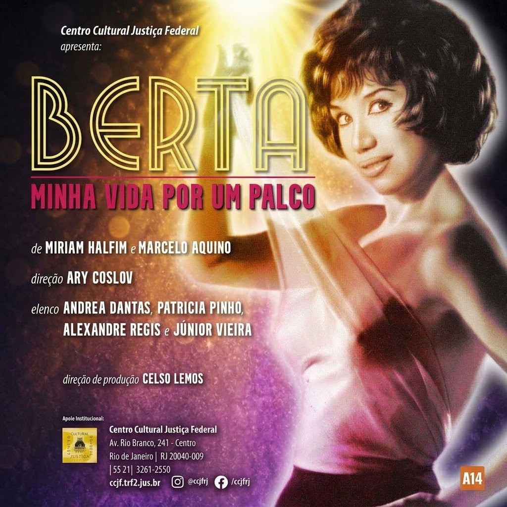 Berta Loran: Um Centenário em Cena no RJ. Imagem: Divulgação.